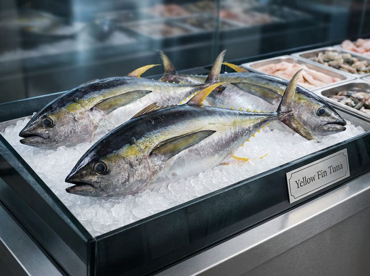 Buy Fresh Yellow Fin Tuna (سمك التونة صفراء الزعانف) | Firm Meaty Tuna for Steaks and Grilling in Dubai UAE