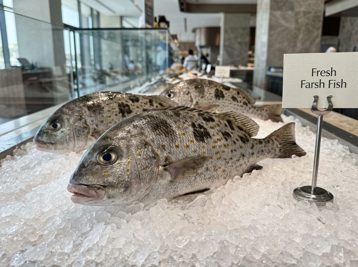 Buy Fresh Farsh Fish (فرش فيش / سمك الفرش) in Dubai UAE