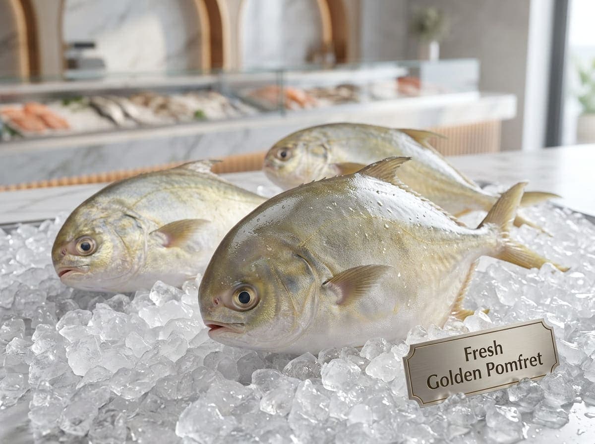 Buy Fresh Golden Pomfret (الزبيدي الذهبي) in Dubai UAE