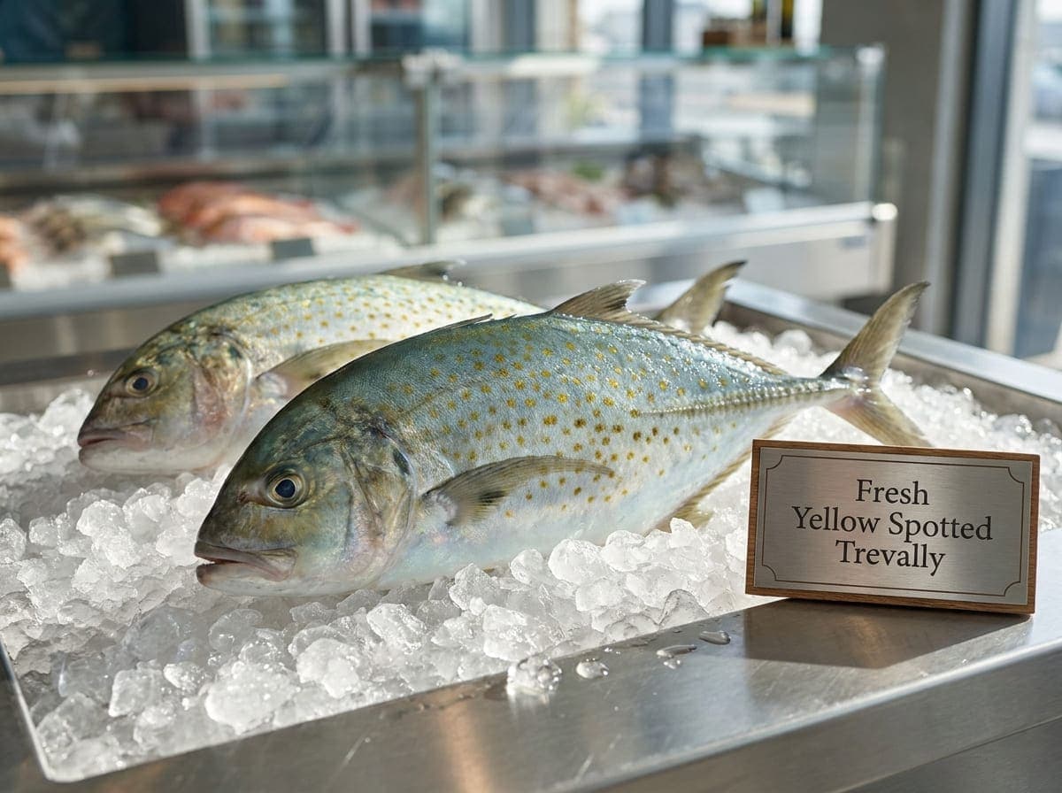 Buy Yellow Spotted Trevally Fish (كنعد مرقط أصفر) in Dubai