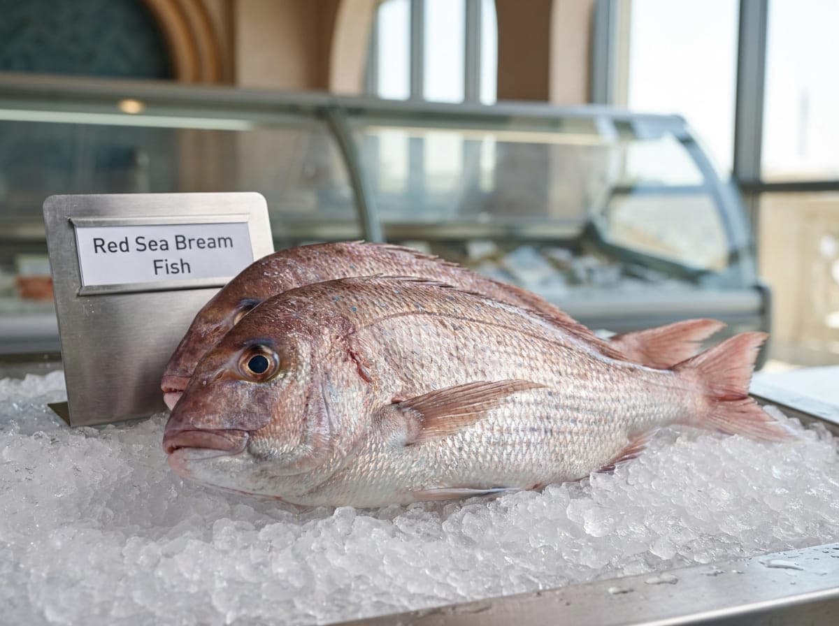 Fresh Sea Bream for Delicate, Flaky Seafood Meals in Dubai