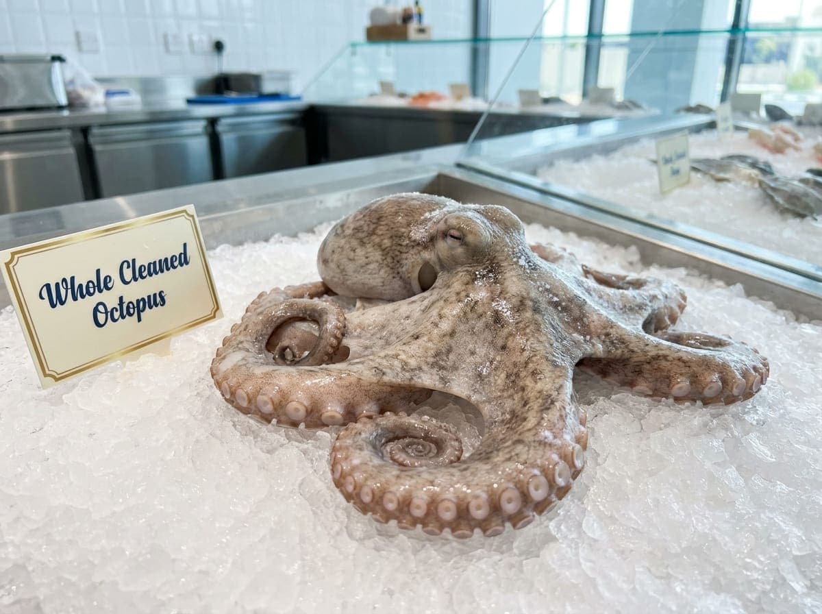 Fresh Frozen Whole Cleaned Octopus Buy Online in Dubai UAE