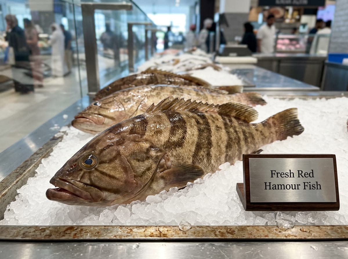 Fresh Hamour Fish سمك هامور | Firm Flesh, Rich Flavour