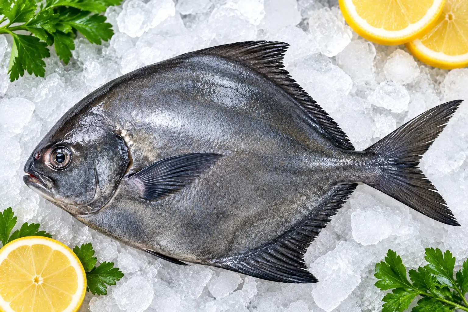 Fresh Black Pomfret in Dubai | Quality Seafood Delivered
